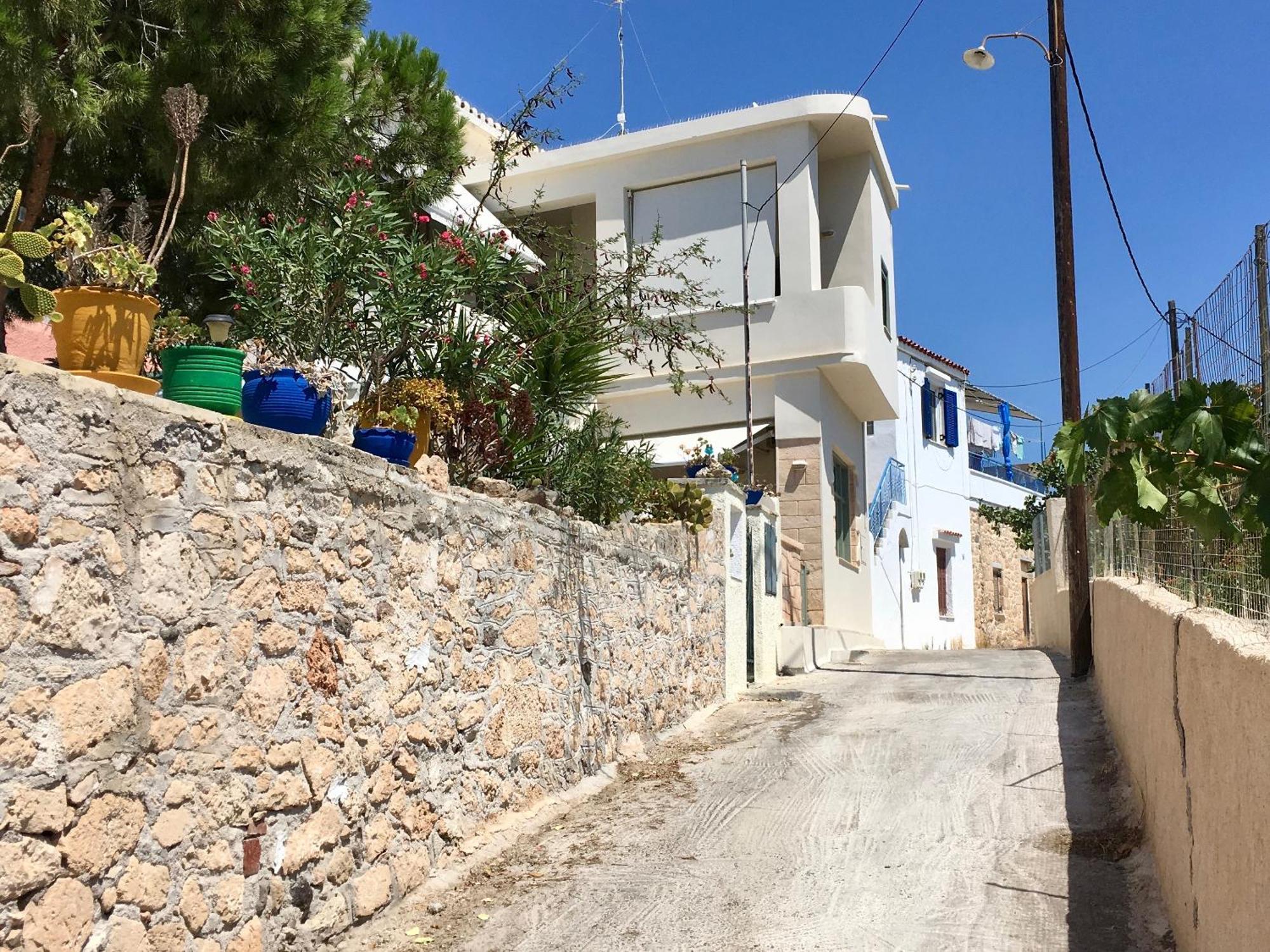 Town By Relax In Greece Aegina